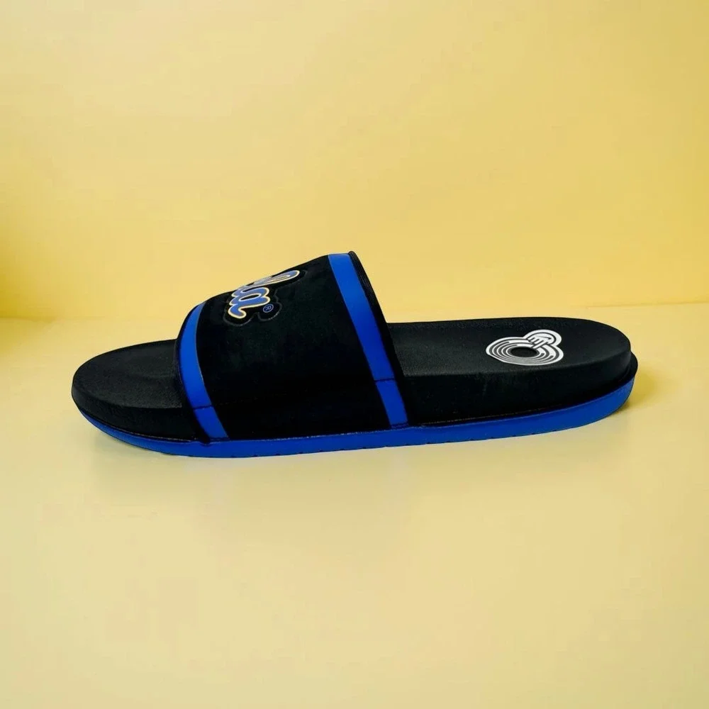 Nike UCLA Bruins Offcourt Slide Sandals Black Blue NCAA Men's Size 7 DX5209-002